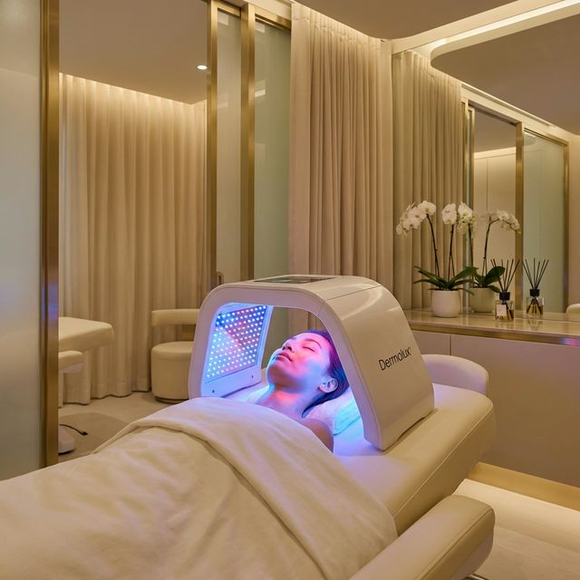 Dermalux LED light therapy treatment